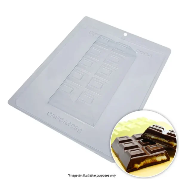 BWB Chocolate Bar 3 Piece Chocolate Mould