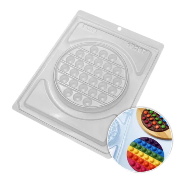 BWB Round Pop It Chocolate Mould Small