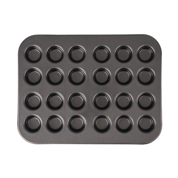 Bakemaster Non-Stick Mini Muffin Pan 24 Hole