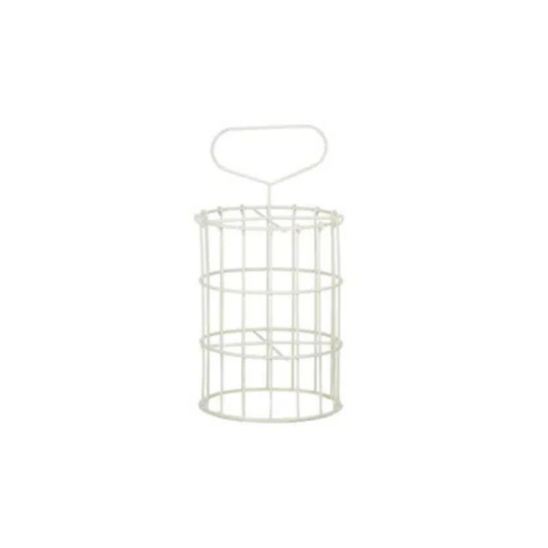Assemble Benloch Metal Cutlery Caddy Ivory