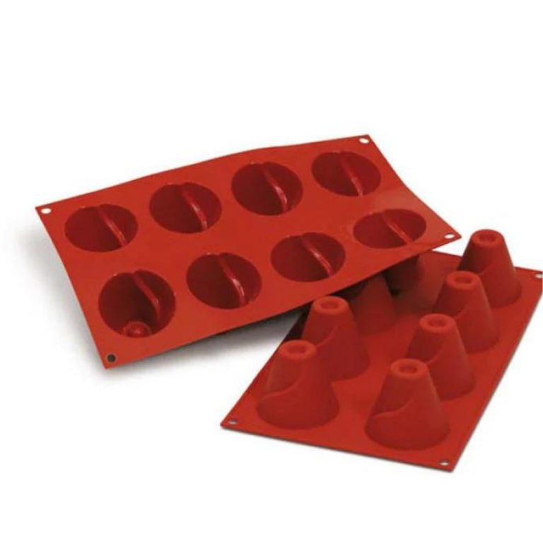 Silikomart Professional Silicone Mould Big Vulcano 8 Hole