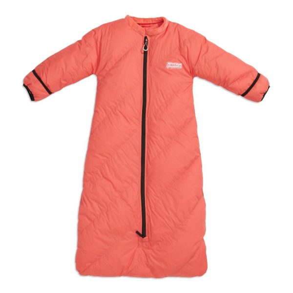 40° Kids Sleeping Bag Synthetic - Lava Red