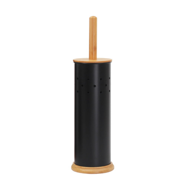 White Magic Eco Basics Toilet Set Black