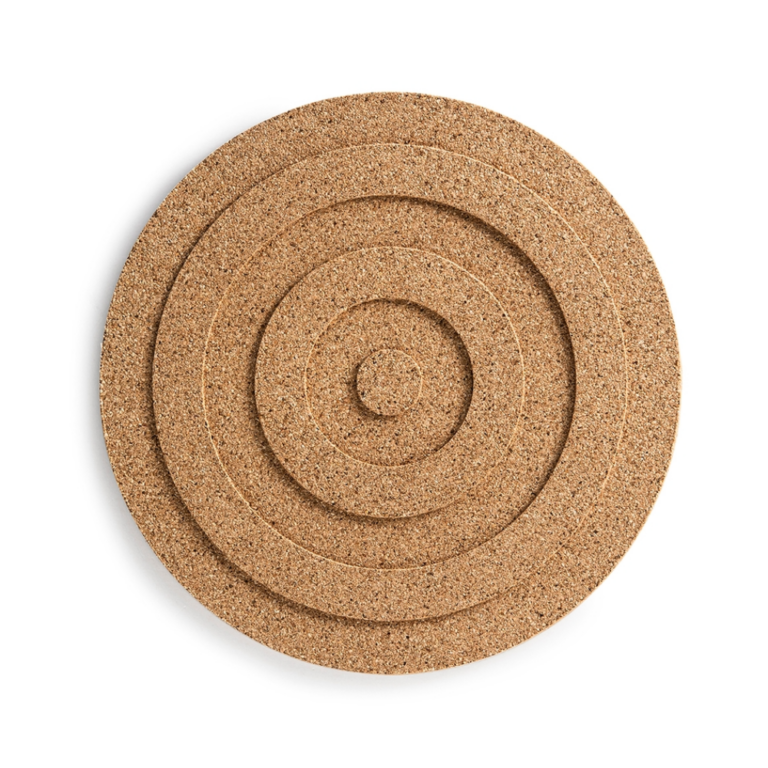Born in Sweden Cork Trivet Circles 19.5cm Natural