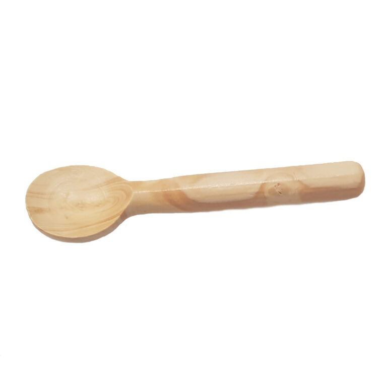 Roger Orfevre Boxwood Salt Spoon 7cm