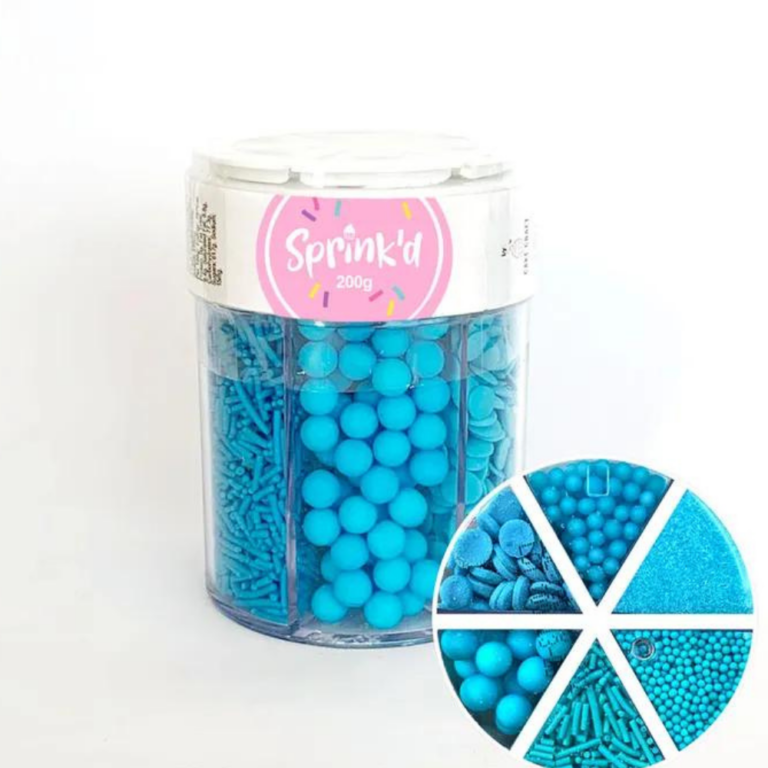 Sprink’d 6 Cavity 200g Bright Blue