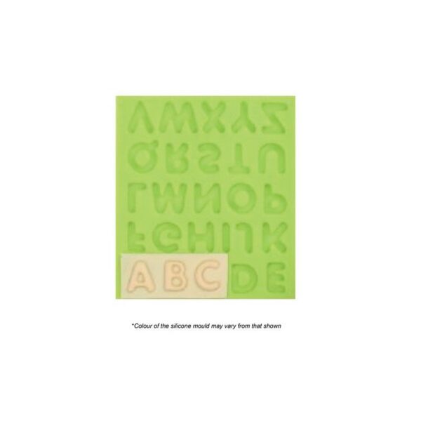 Silicone Mould Bubble Alphabet