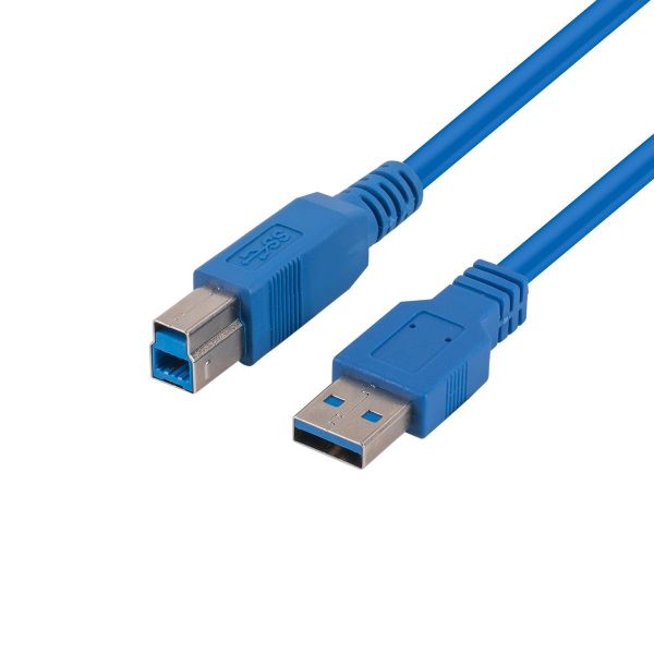 3m USB 3.0 USB-A Male to USB-B Male Cable Colour Blue