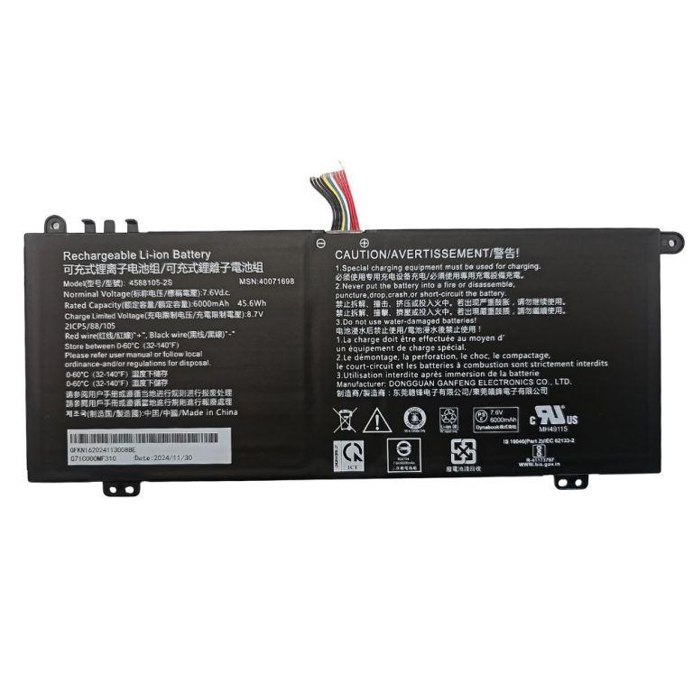 Original Dynabook Battery_IN16-156P_6000mAh_7.6V