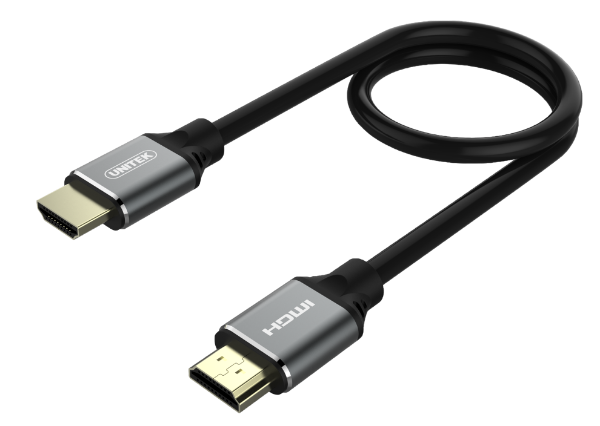 1.5m HDMI 2.1 Full UHD Cable Supports up to 8K. Max. Res 7680x4320@60Hz & 4K@120Hz.