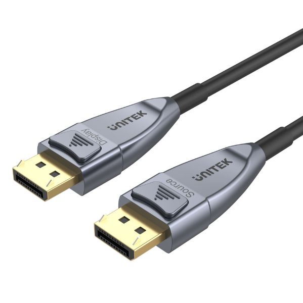 15M Ultrapro DisplayPort Active Optical Cable. Up to 8K@60Hz & 4K@120Hz.