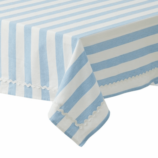 Assemble Orla Cotton Tablecloth Sky 150x250cm