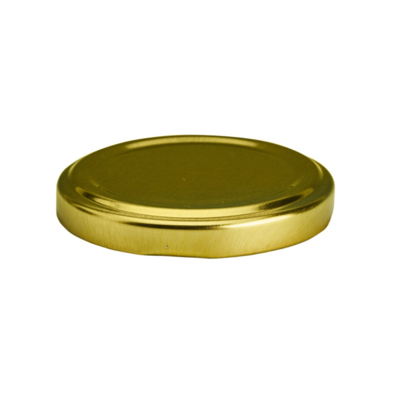 Twist Top Jar Lid Gold 58mm