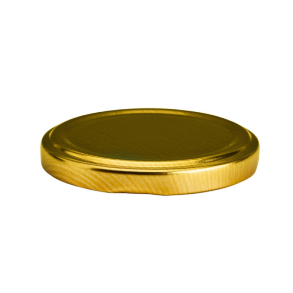 Twist Top Jar Lid Gold 66mm