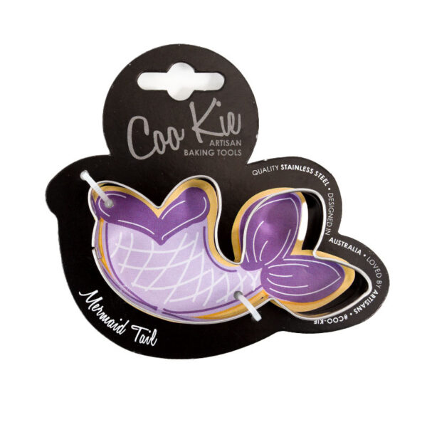 Coo Kie Stainless Steel MERMAID Tail Cookie Cutter
