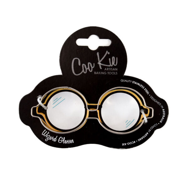 Coo Kie Stainless Steel WIZARD Glasses Cookie Cutter