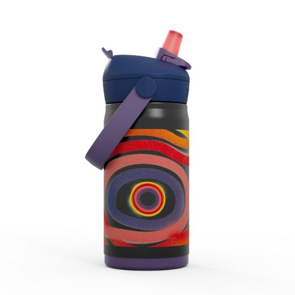 Thrive Stainless Steel Flip Straw Kids Bottle - Cyclone