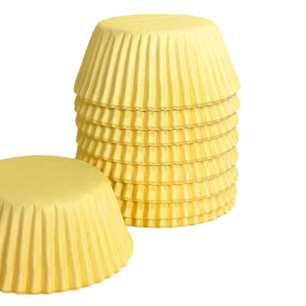 Cake Craft 408 Baking Cup 200 Pack Pastel Yellow