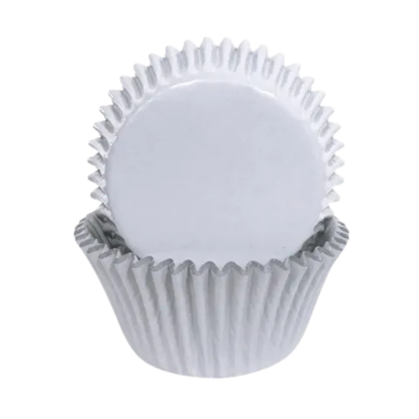 Cake Craft 700 Foil Baking Cups 72 Pack White