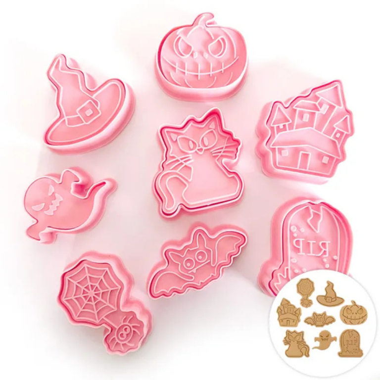 Cake Craft Cookie Cutters Halloween Set of 8
