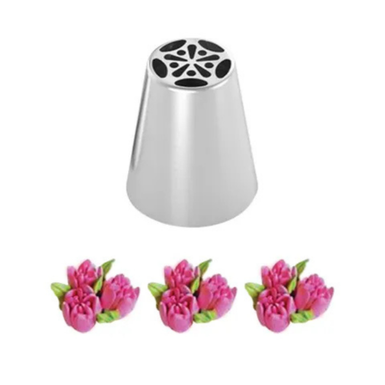 Cake Craft Russian Piping Tip Spring Tulip 36mm