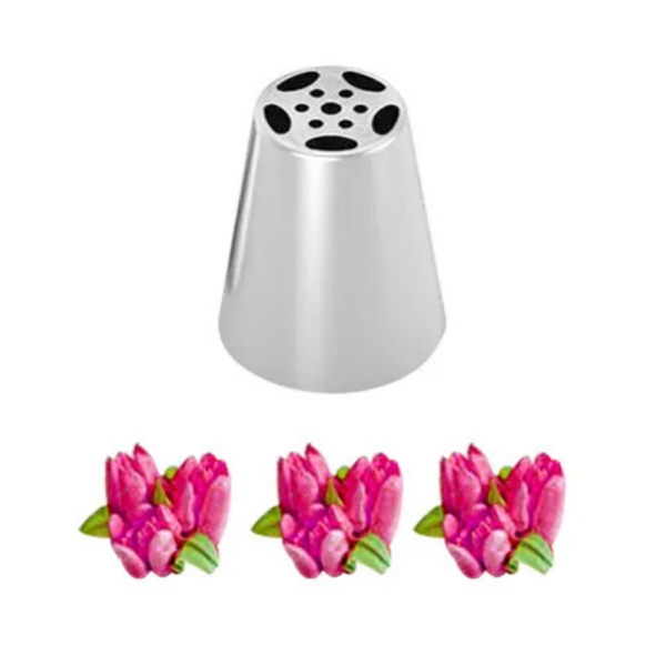 Cake Craft Russian Piping Tip Velvet Tulip 36mm