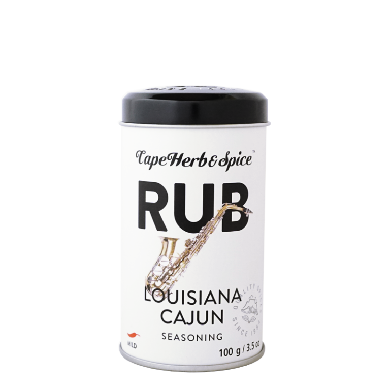 Cape Herb & Spice Louisiana Cajun Seasoning Rub 100g