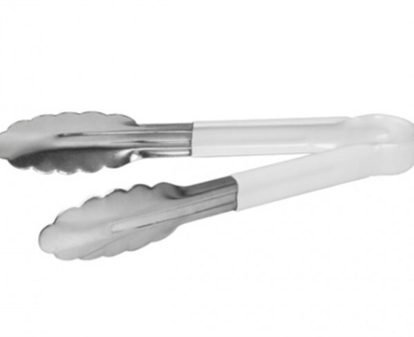 Tongs Colour Coded White (2 Sizes)