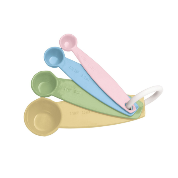 Cuisena Pastel Measuring Spoon Set of 4