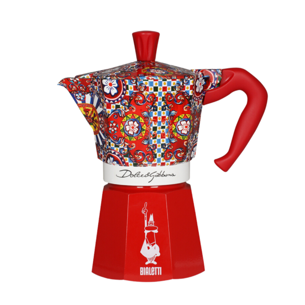 Bialetti Dolce&Gabbana Carretto Siciliano Moka Express 6 Cup