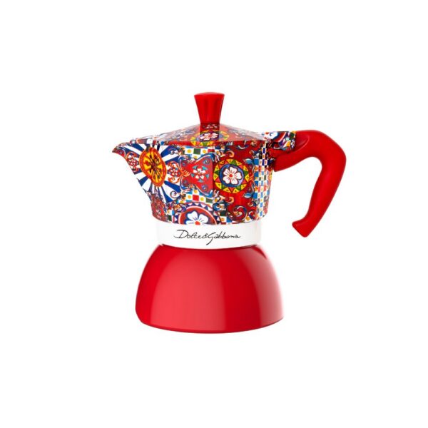 Bialetti Dolce&Gabbana Carretto Siciliano Moka Induction 2 Cup