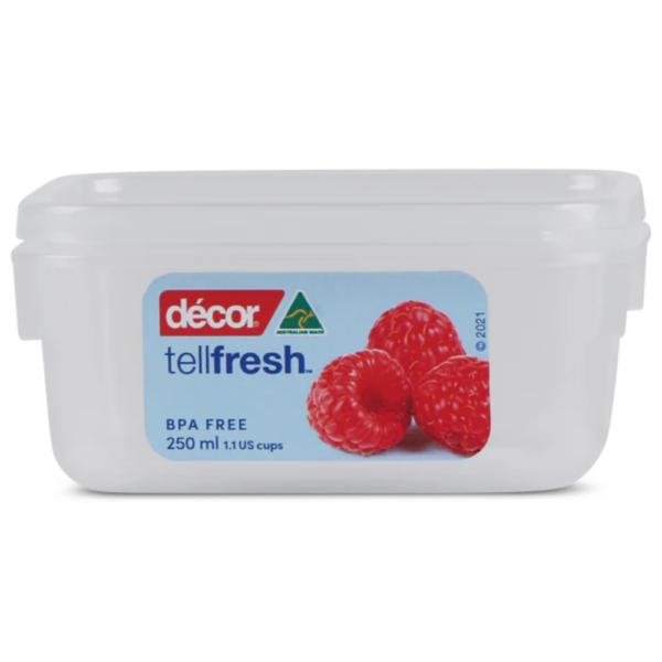 Decor Tellfresh Oblong Storer 250ml