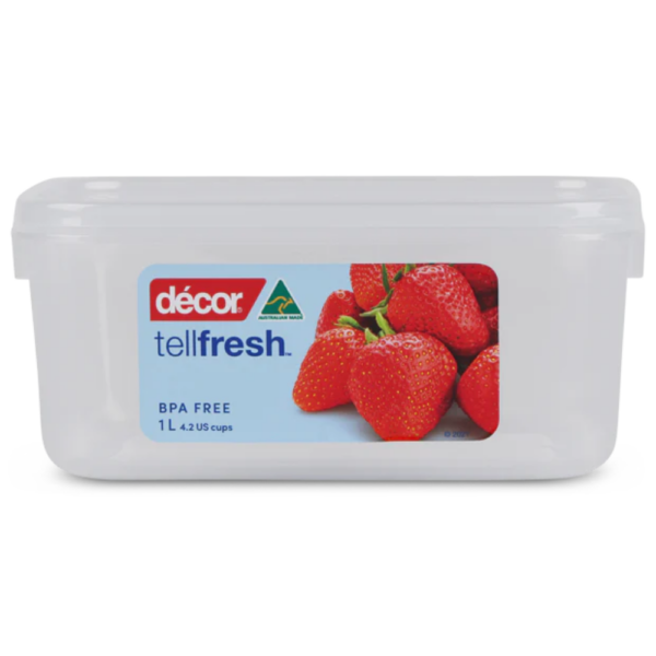 Decor Tellfresh Oblong Storer 1L