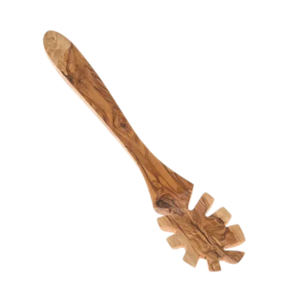 Dishy Olive Wood Spaghetti Spoon 30cm