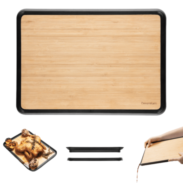 Dreamfarm Fledge Bamboo Cutting Board (2 Sizes)