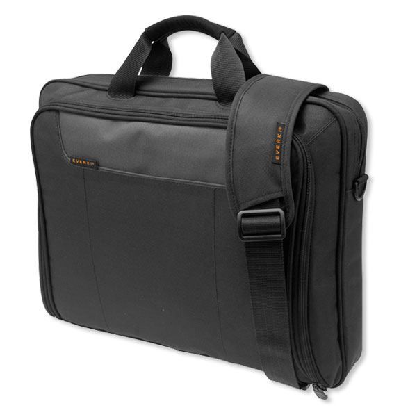 Advance Briefcase 17.3'' Separate Zippered Accessory Front stash pocket
