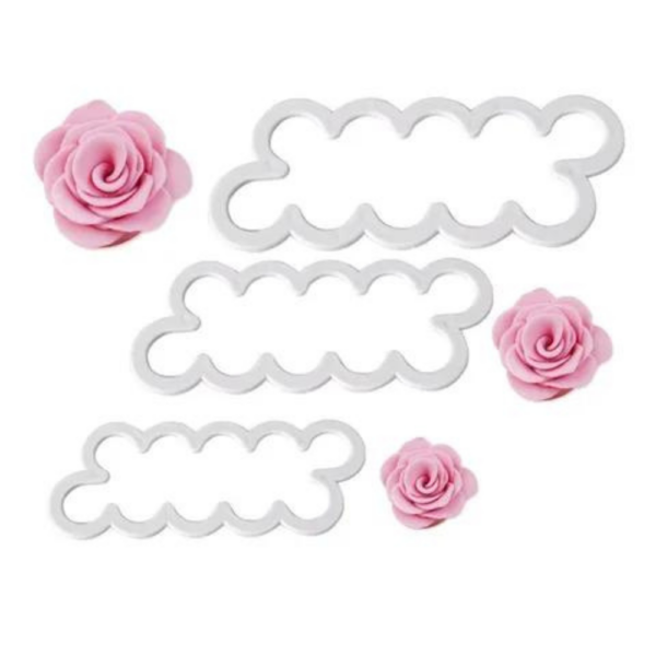 Easy Rose Cutters Set of 3