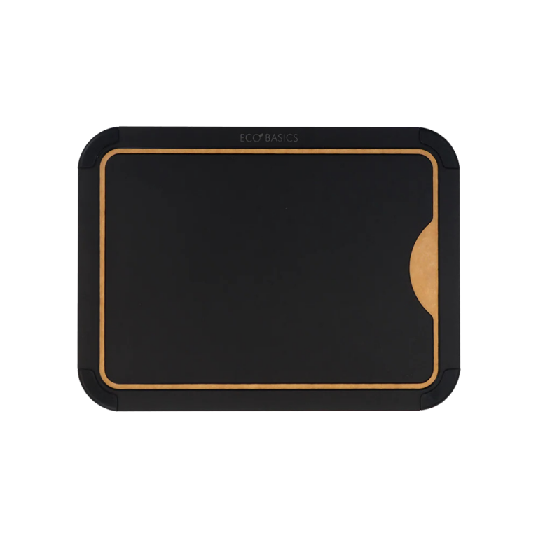 White Magic Eco Basics Carving Board with Groove Black 37cm