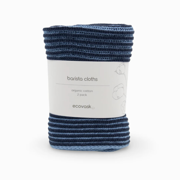 Ecovask 2 Pack Barista Cloths Navy