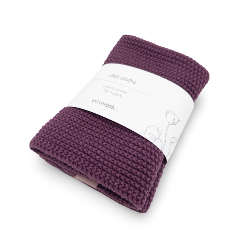 Ecovask Cloths Lite 2 Pack Grape