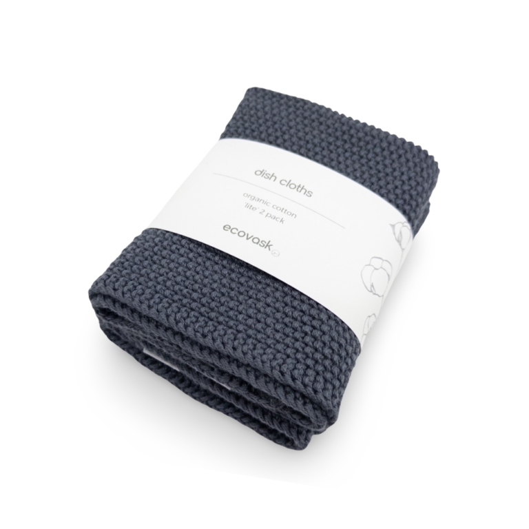 Ecovask Cloths Lite 2 Pack Graphite