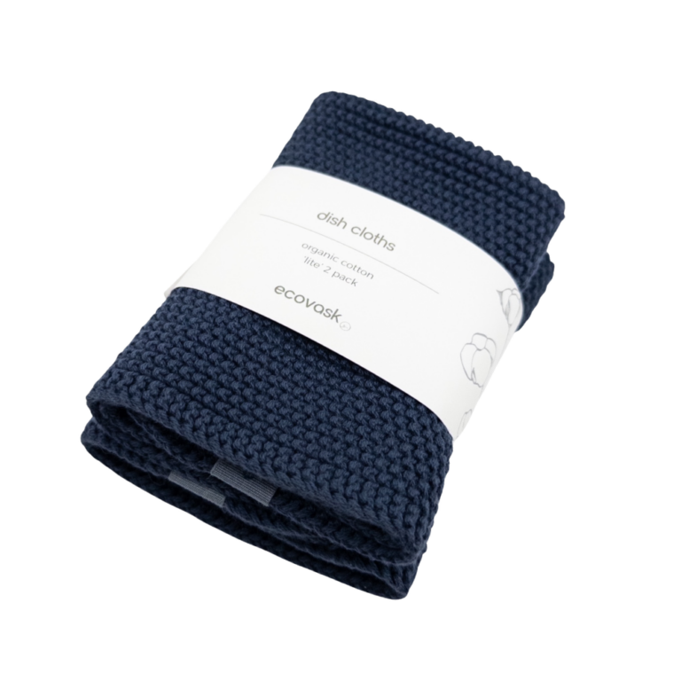 Ecovask Cloths Lite 2 Pack Navy