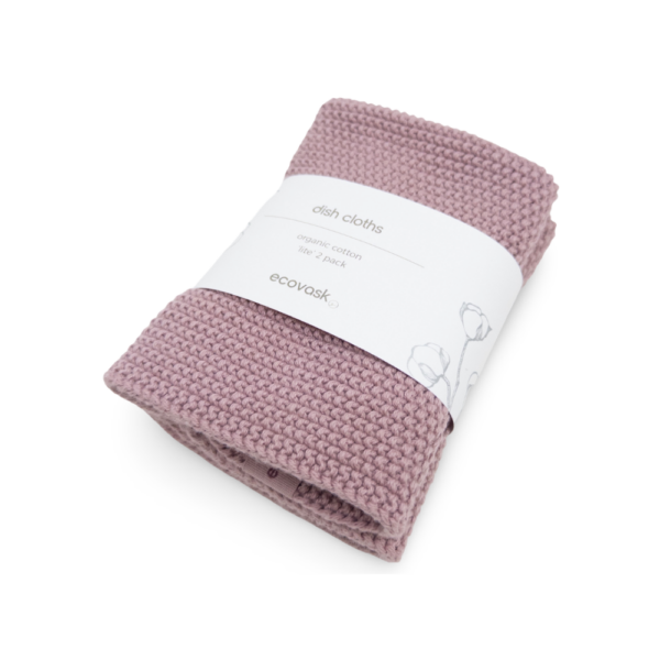 Ecovask Cloths Lite 2 Pack Orchid