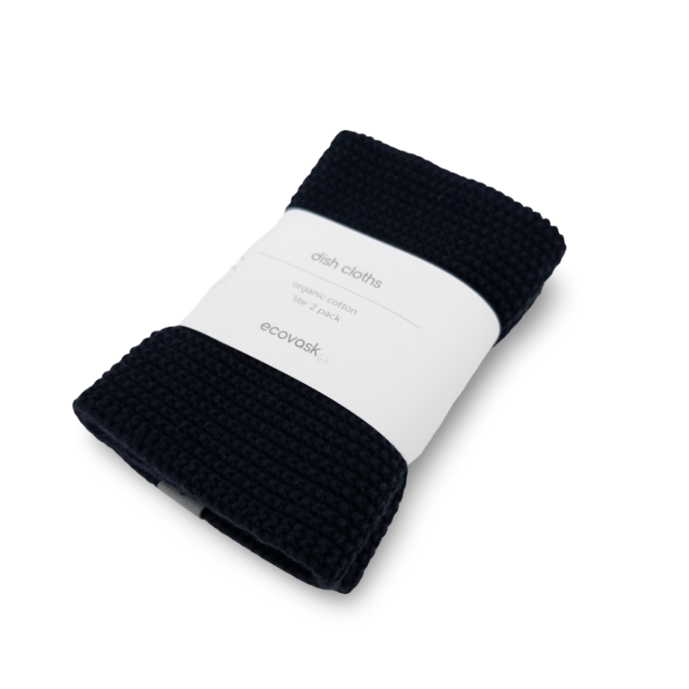 Ecovask Cloths Lite 2 Pack Raven