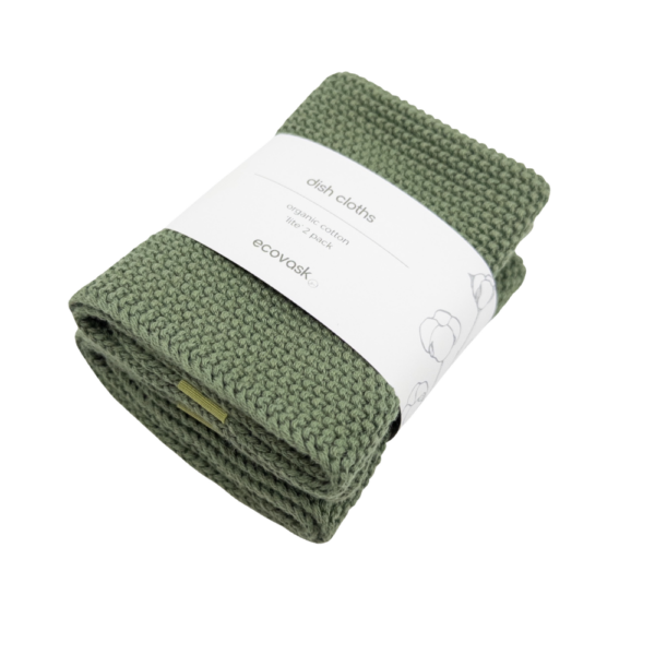 Ecovask Cloths Lite 2 Pack Sage