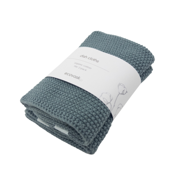 Ecovask Cloths Lite 2 Pack Sea Foam