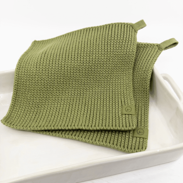 Ecovask Pot Holder 2 Pack Pistachio