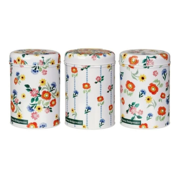 Emma Bridgewater Round Caddy Poppies 15cm Set of 3