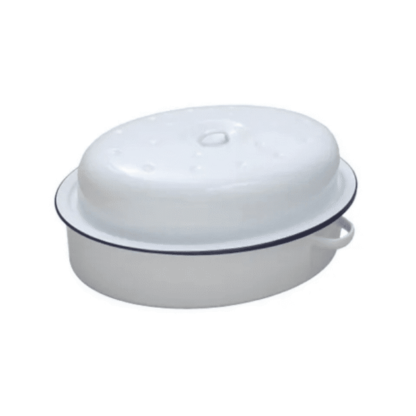 Falcon Enamelware Roaster Oval White 36cm