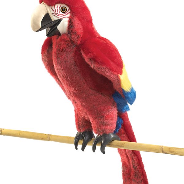 Scarlet Macaw Puppet
